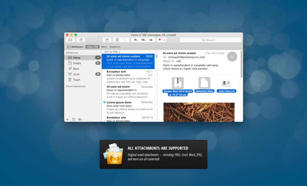 Mac mail download attachments automatically